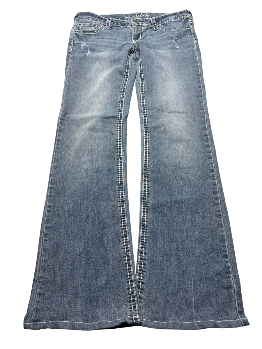 Y2K BOOTCUT WOMEN LOW WAIST JEANS (481)