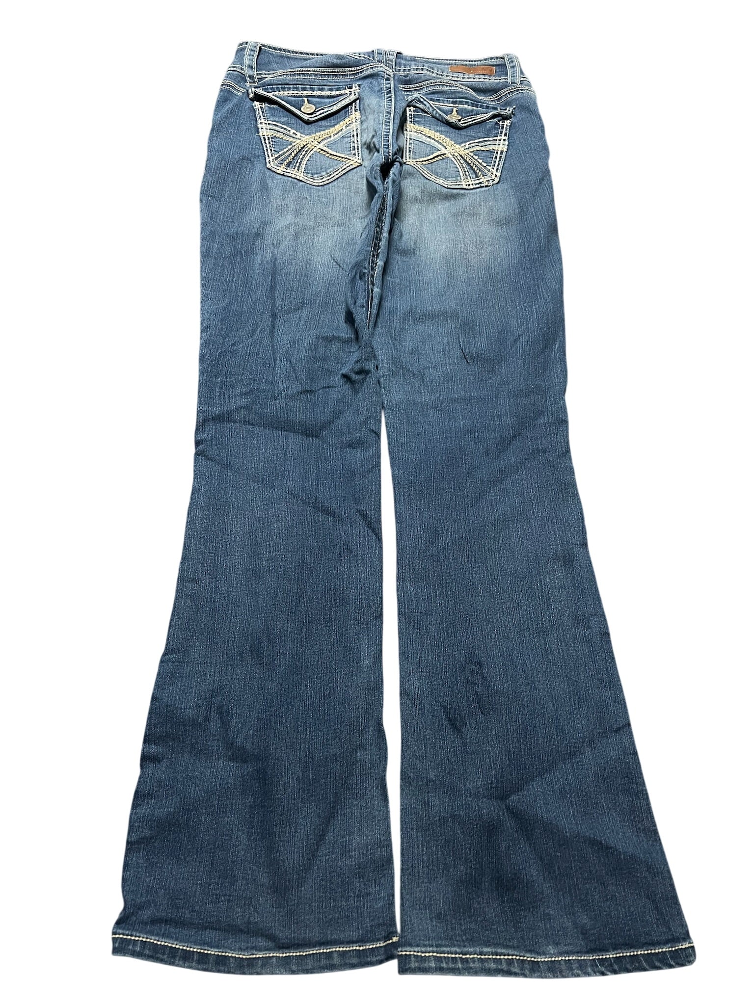 Y2K BOOTCUT WOMEN LOW WAIST JEANS (735)