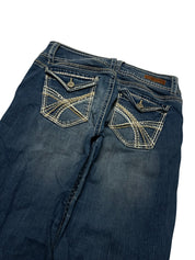 Y2K BOOTCUT WOMEN LOW WAIST JEANS (735)