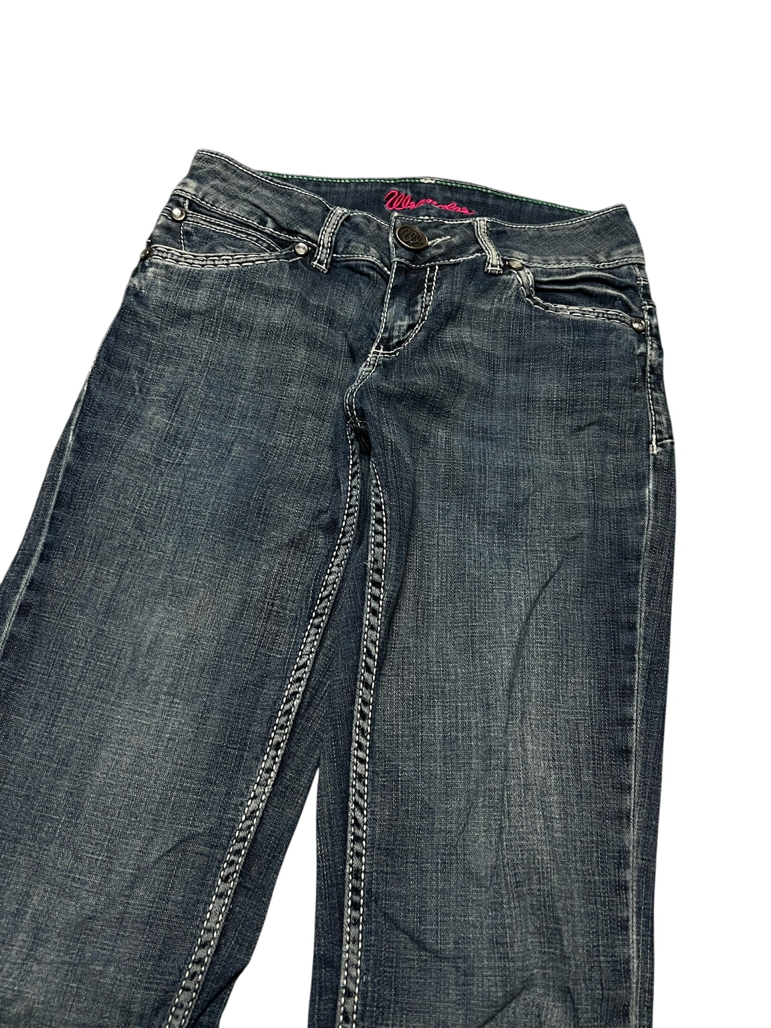 Y2K BOOTCUT WOMEN LOW WAIST JEANS (736)