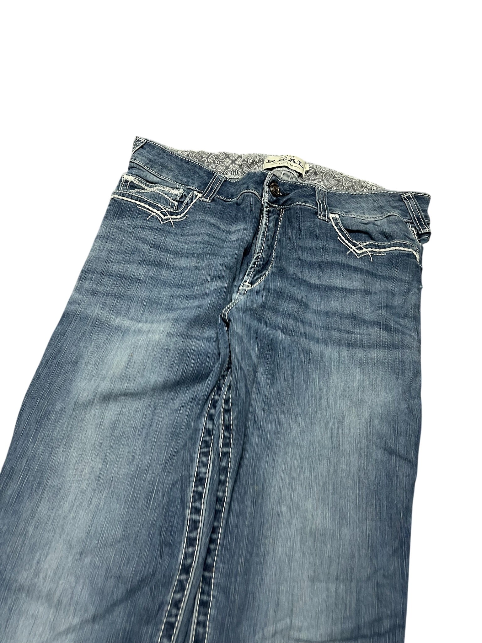 Y2K BOOTCUT WOMEN LOW WAIST JEANS (737)