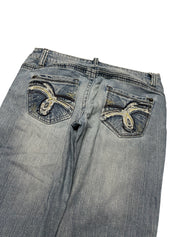 Y2K BOOTCUT WOMEN LOW WAIST JEANS (738)