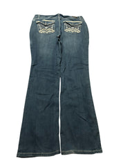 Y2K BOOTCUT WOMEN LOW WAIST JEANS (739)