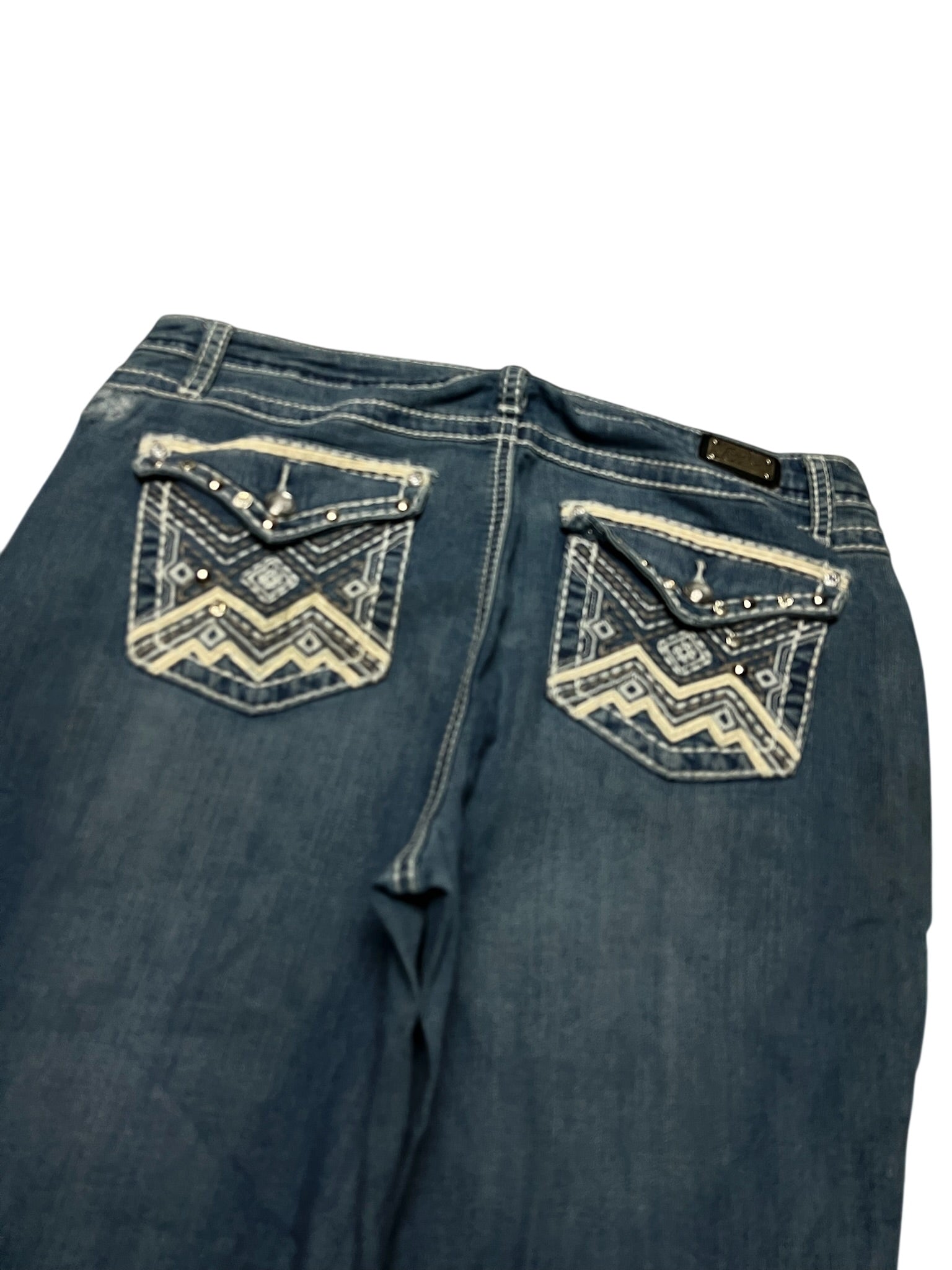 Y2K BOOTCUT WOMEN LOW WAIST JEANS (739)