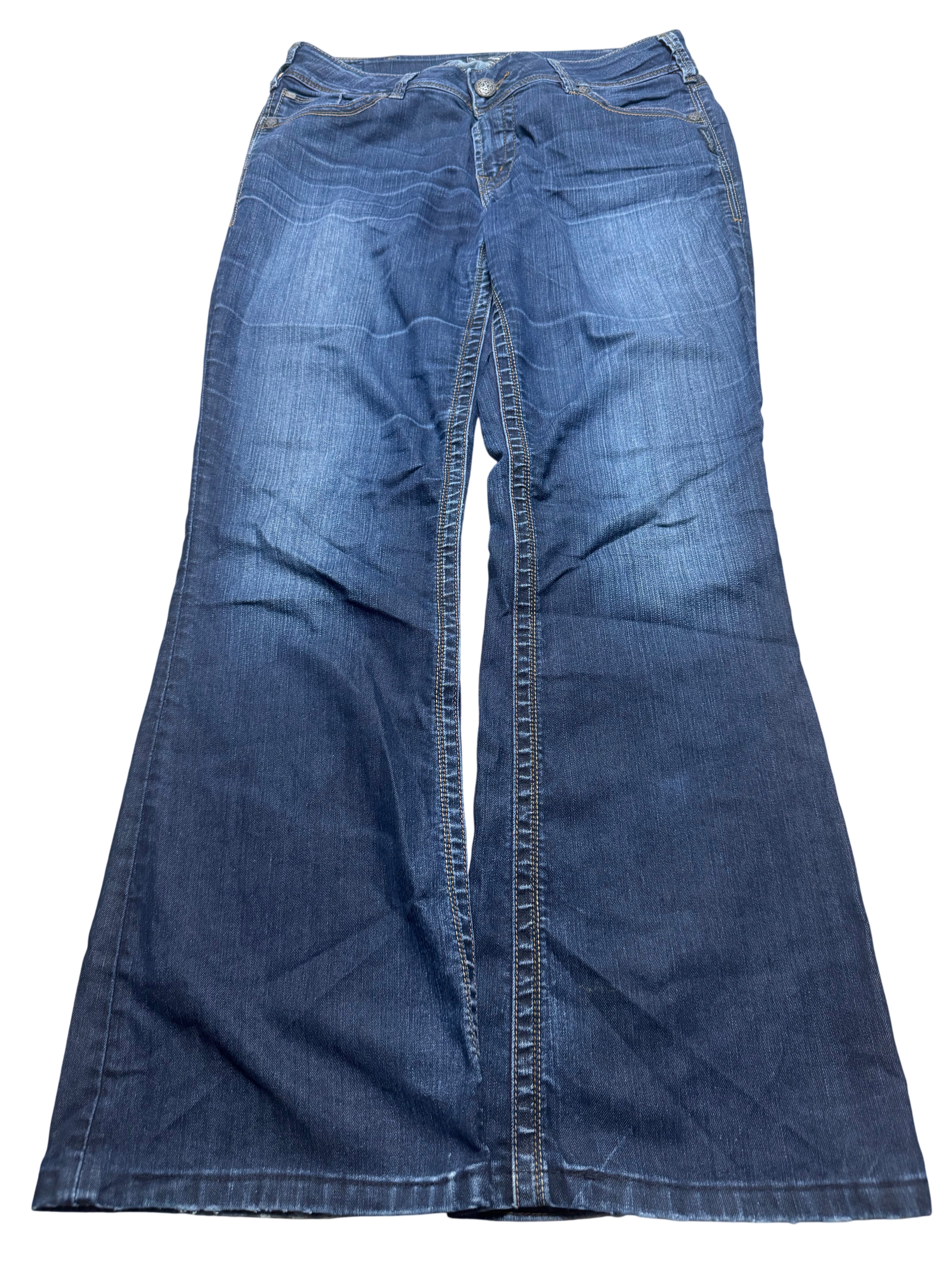 Y2K BOOTCUT WOMEN LOW WAIST JEANS (580)
