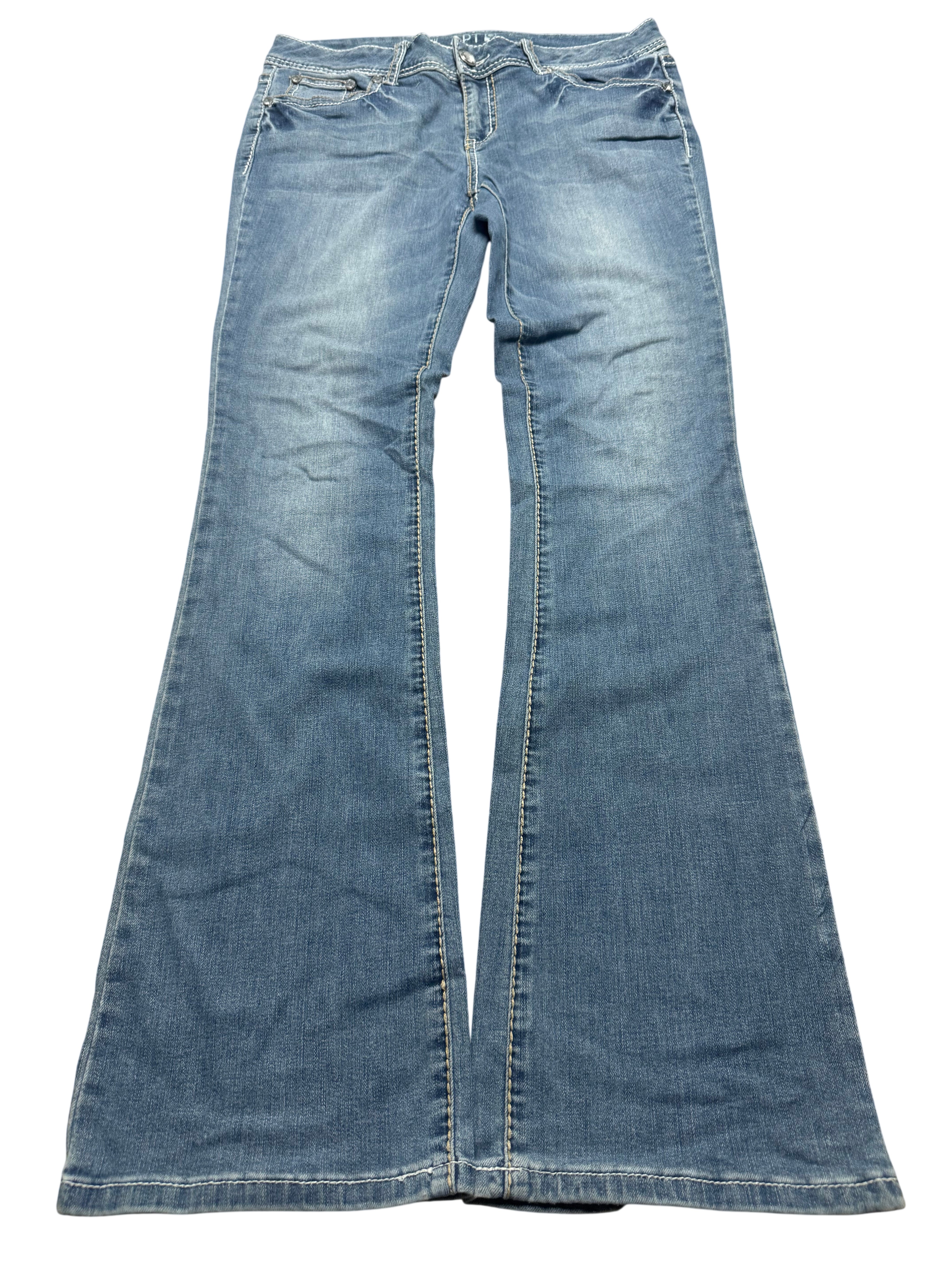 Y2K BOOTCUT WOMEN LOW WAIST JEANS (581)