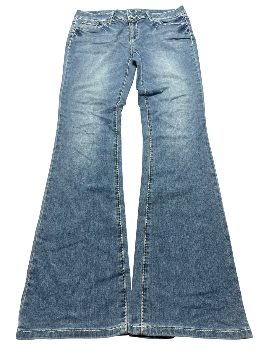 Y2K BOOTCUT WOMEN LOW WAIST JEANS (581)