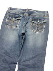 Y2K BOOTCUT WOMEN LOW WAIST JEANS (581)