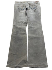 Y2K BOOTCUT WOMEN LOW WAIST JEANS (582)
