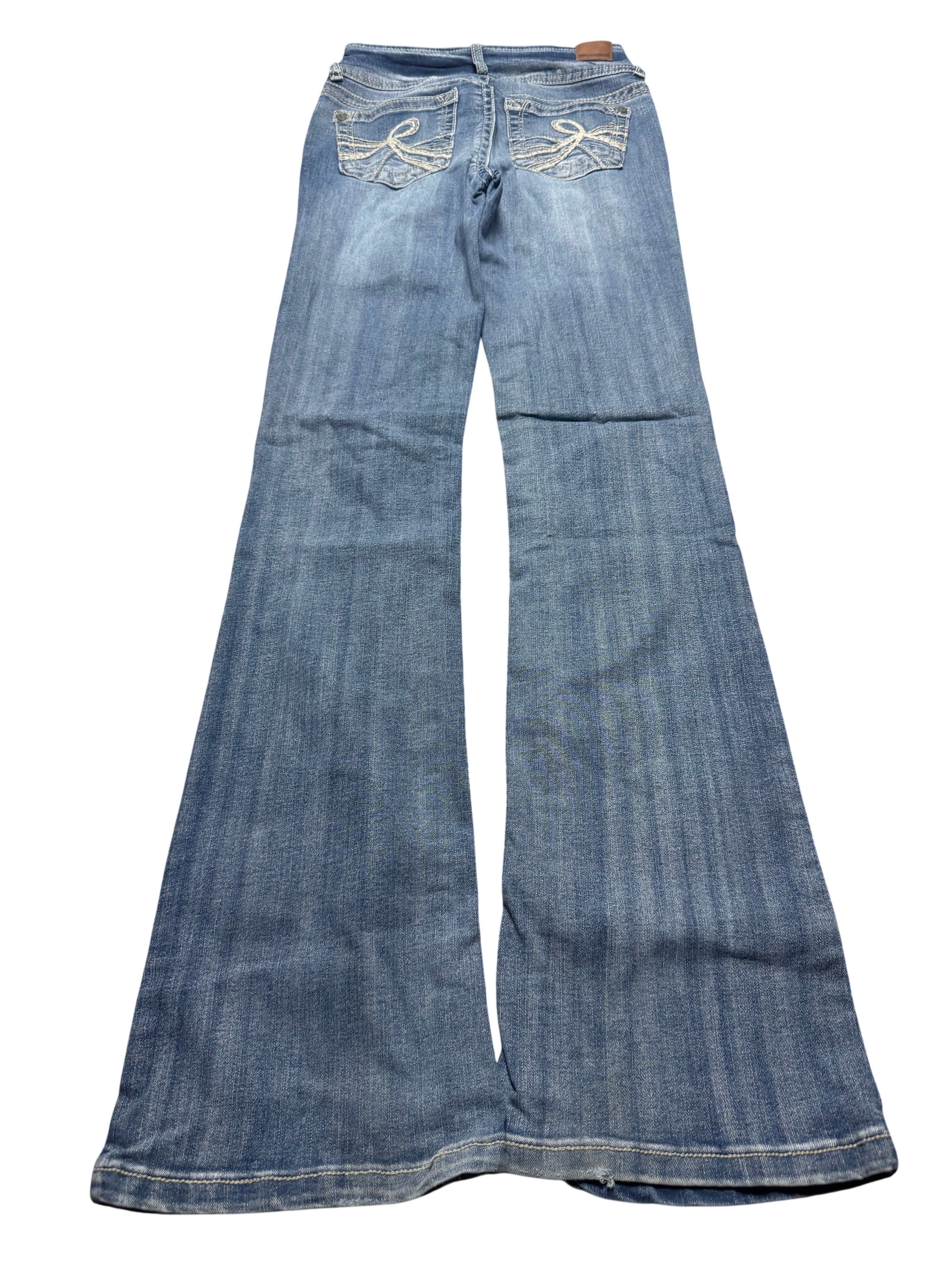 Y2K BOOTCUT WOMEN LOW WAIST JEANS (583)