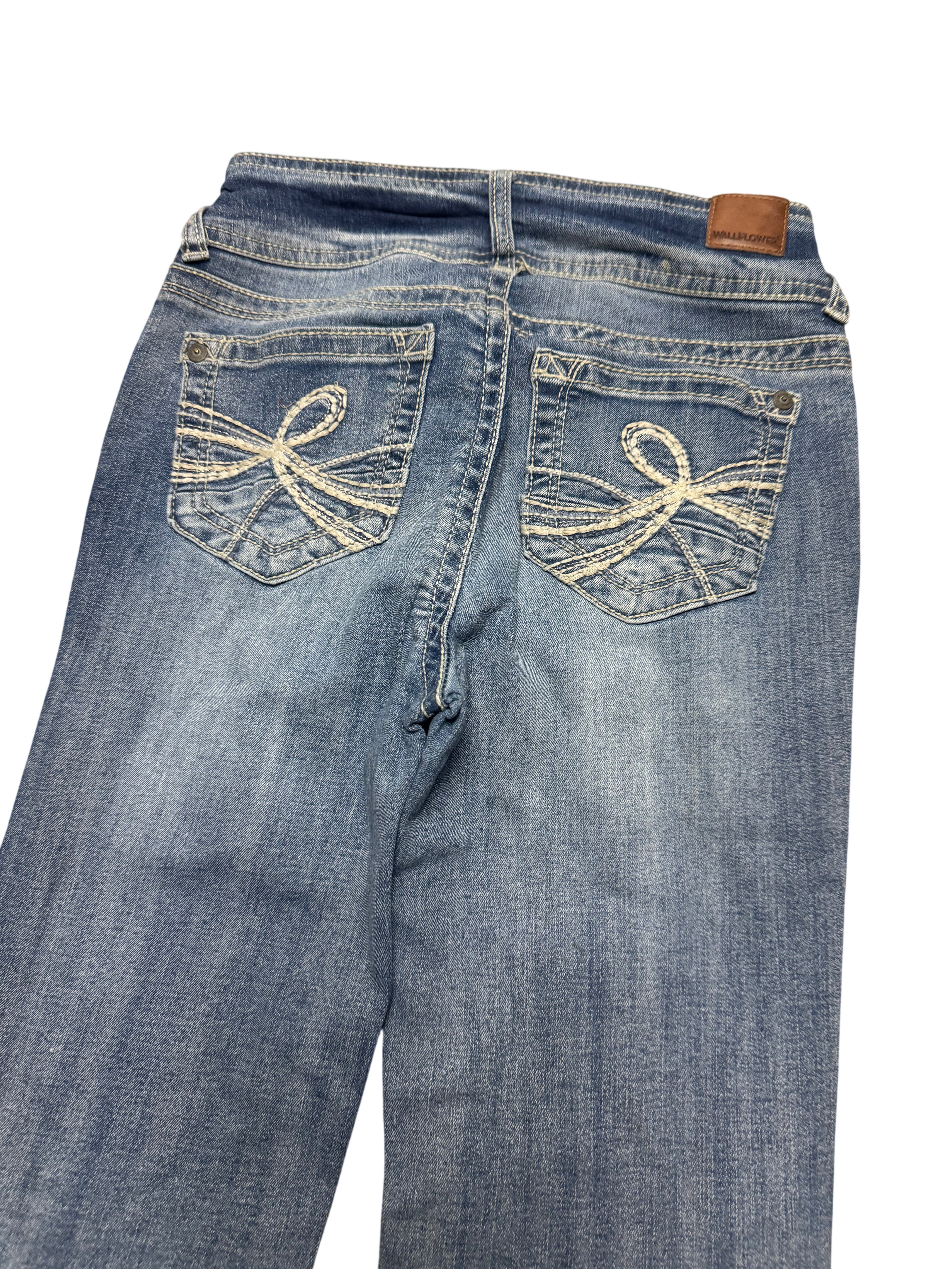 Y2K BOOTCUT WOMEN LOW WAIST JEANS (583)