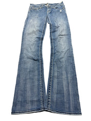 Y2K BOOTCUT WOMEN LOW WAIST JEANS (584)