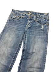 Y2K BOOTCUT WOMEN LOW WAIST JEANS (584)