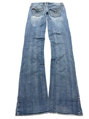 Y2K BOOTCUT WOMEN LOW WAIST JEANS (584)