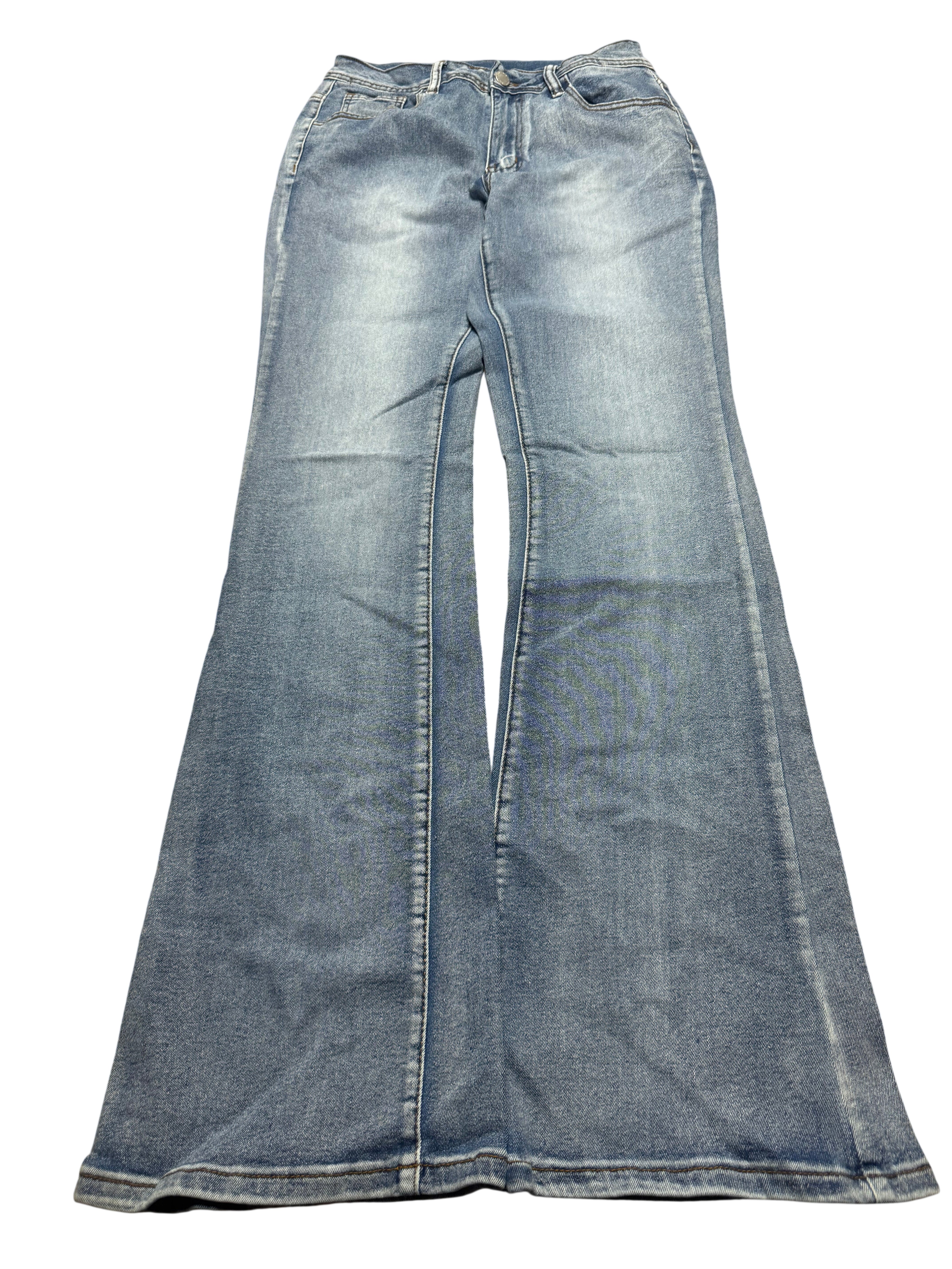Y2K BOOTCUT WOMEN LOW WAIST JEANS (585)