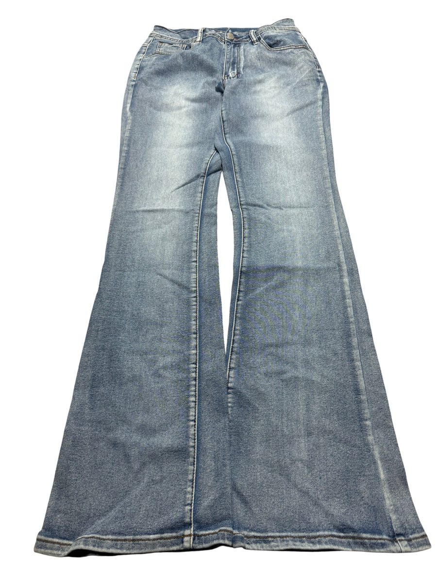 Y2K BOOTCUT WOMEN LOW WAIST JEANS (585)