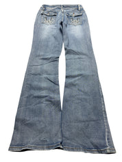Y2K BOOTCUT WOMEN LOW WAIST JEANS (585)
