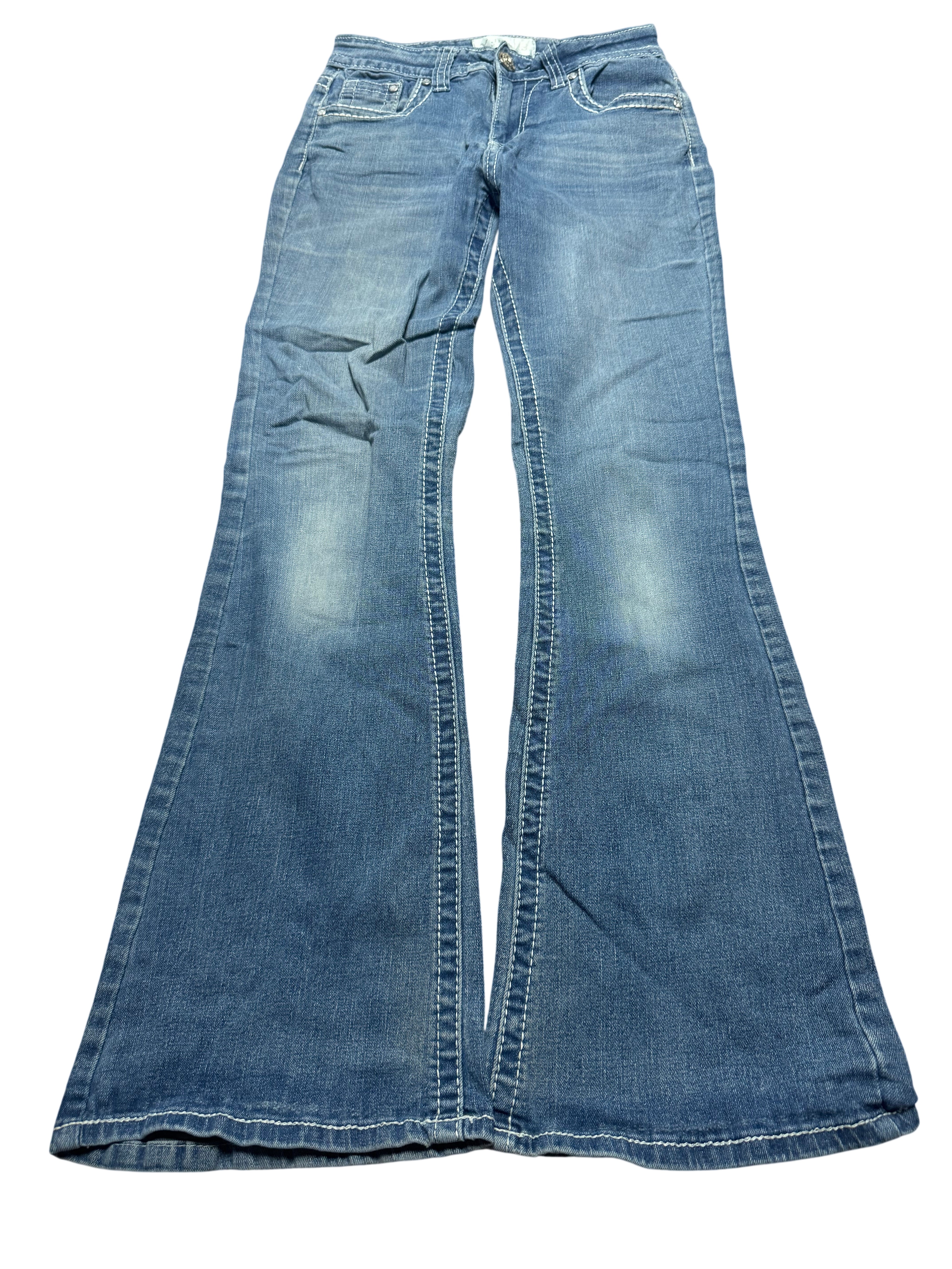 Y2K BOOTCUT WOMEN LOW WAIST JEANS (586)