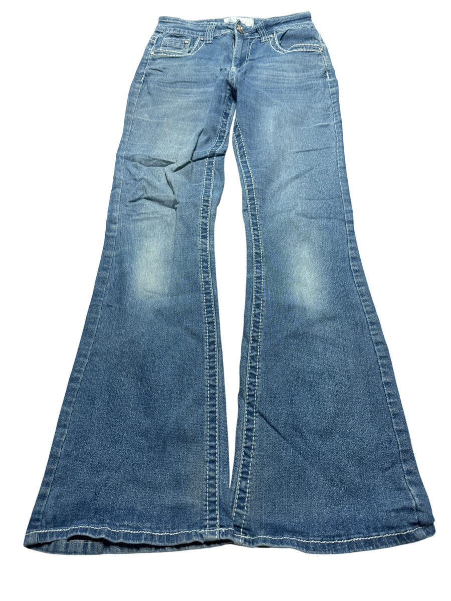 Y2K BOOTCUT WOMEN LOW WAIST JEANS (586)