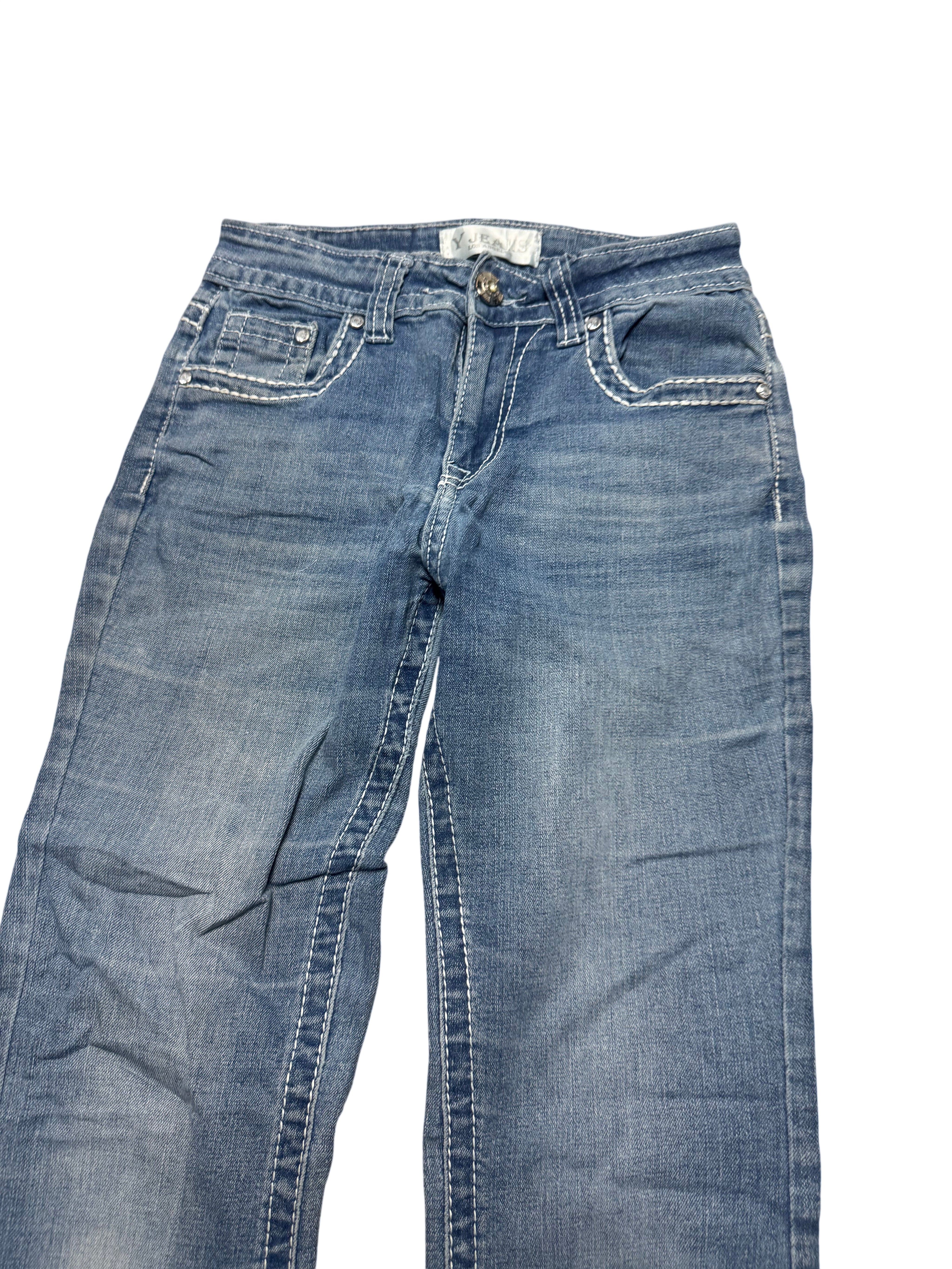 Y2K BOOTCUT WOMEN LOW WAIST JEANS (586)