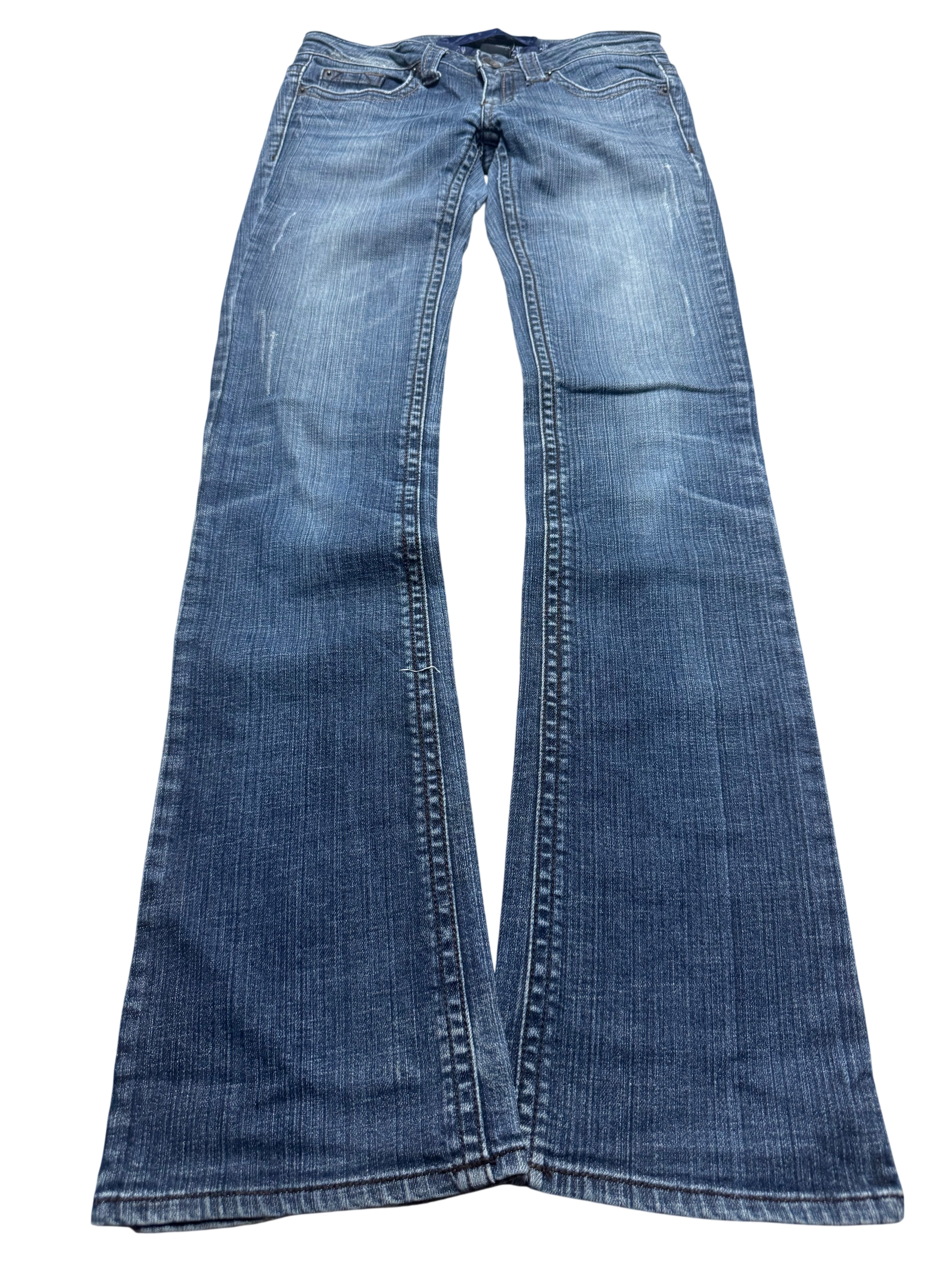 Y2K BOOTCUT WOMEN LOW WAIST JEANS (587)
