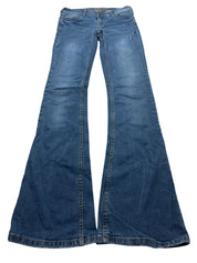 Y2K BOOTCUT WOMEN LOW WAIST JEANS (681)