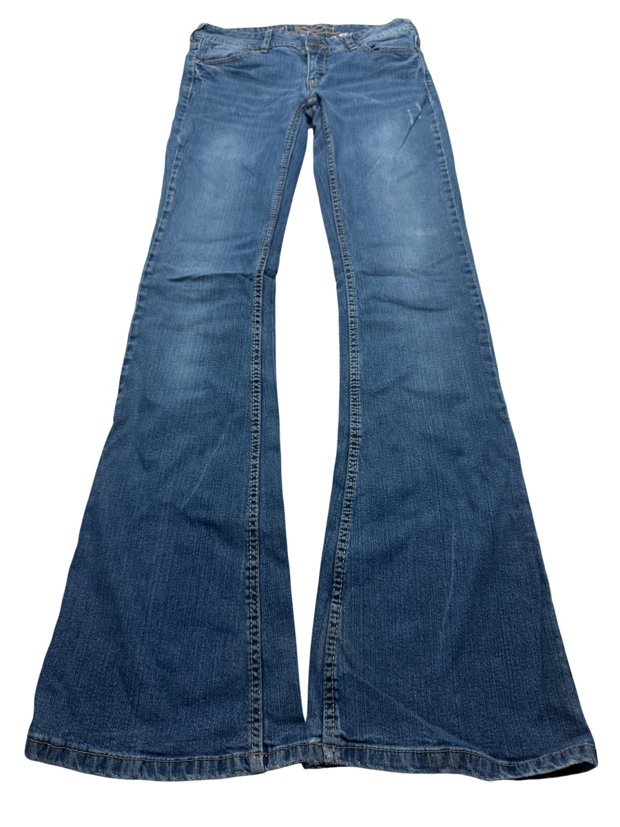Y2K BOOTCUT WOMEN LOW WAIST JEANS (681)