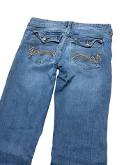Y2K BOOTCUT WOMEN LOW WAIST JEANS (681)
