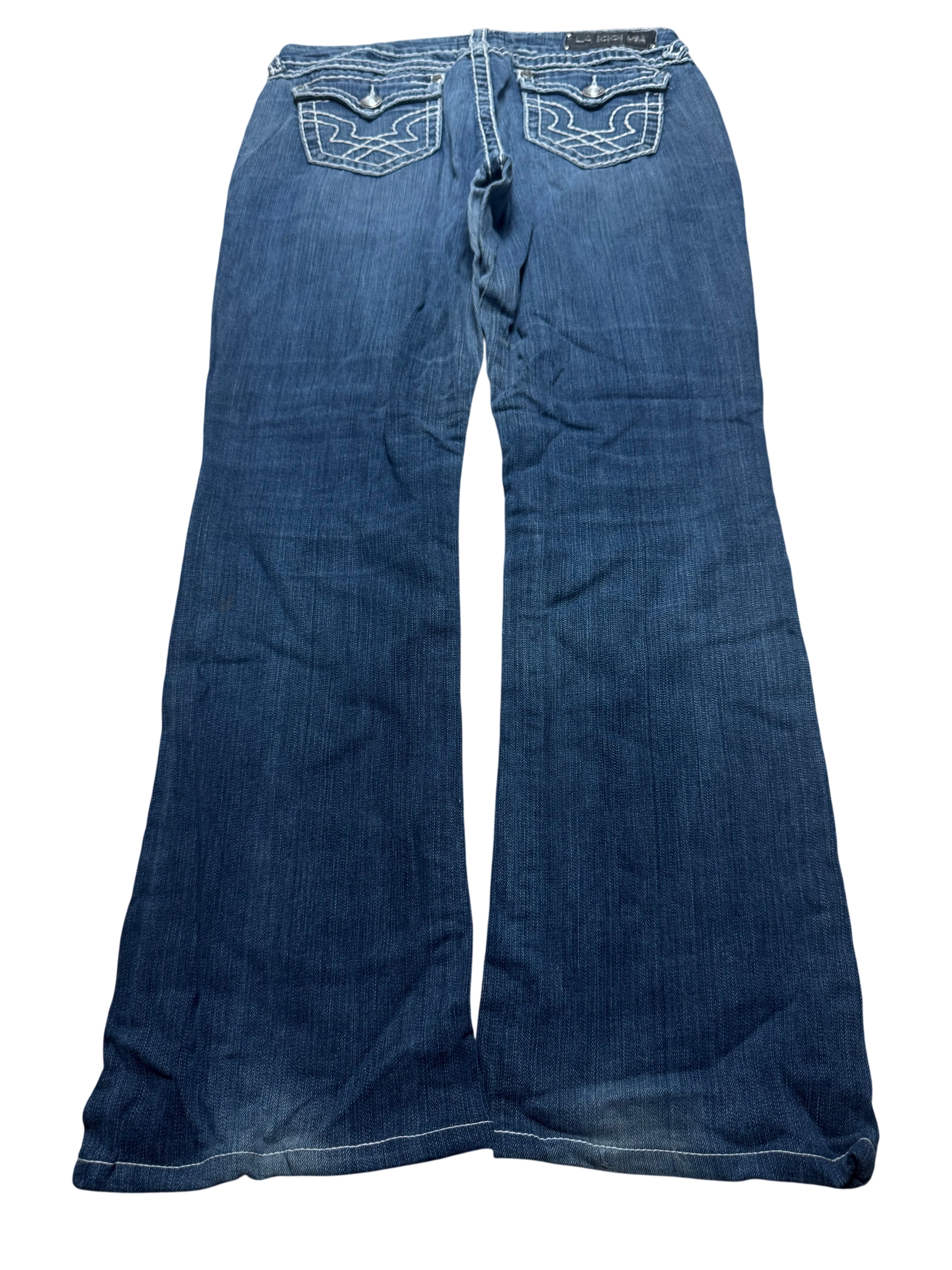 Y2K BOOTCUT WOMEN LOW WAIST JEANS (682)