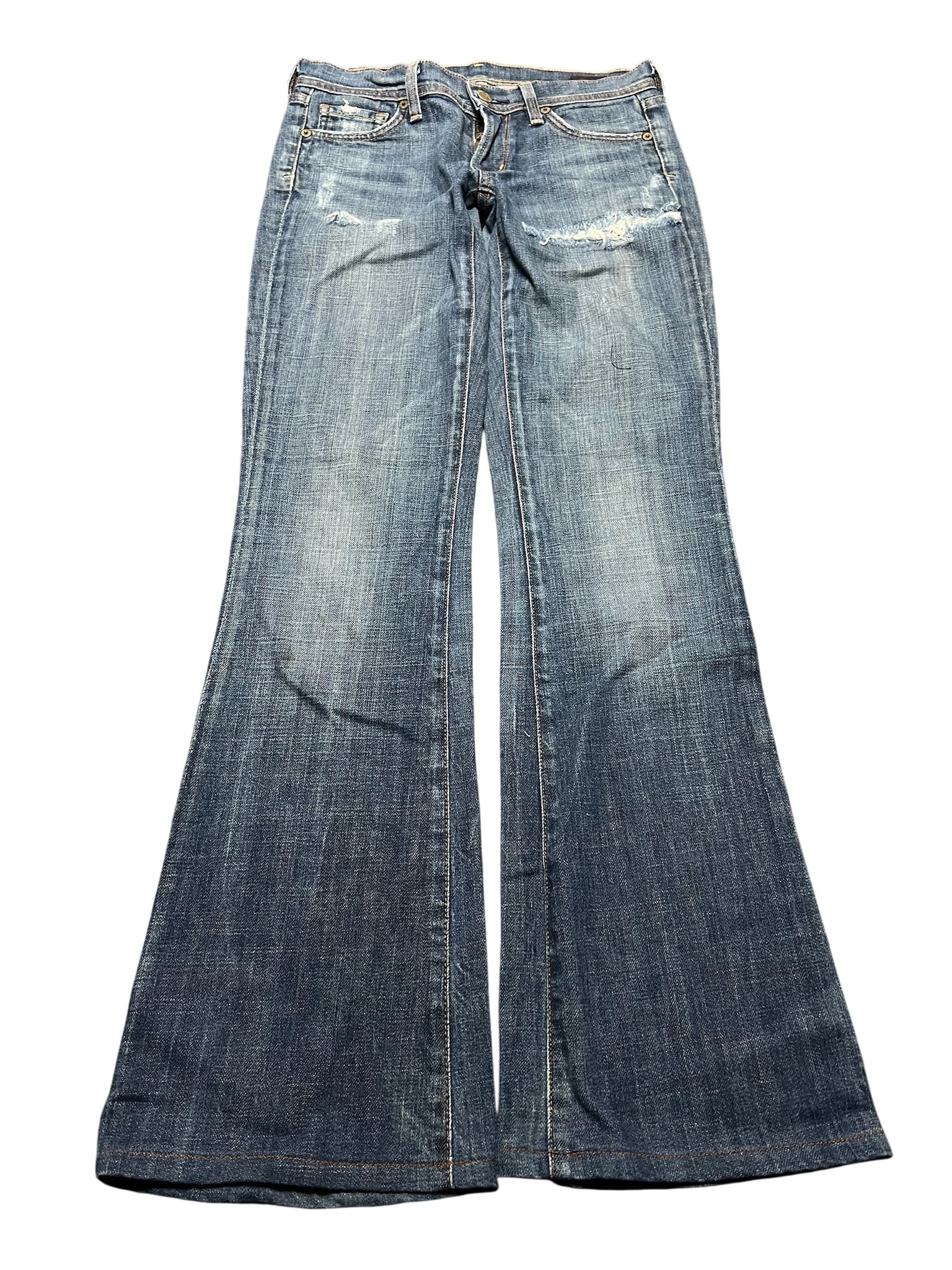 Y2K BOOTCUT WOMEN LOW WAIST JEANS (650)