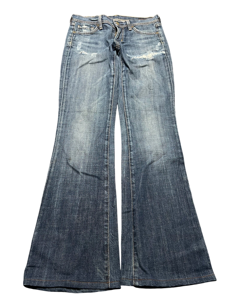 Y2K BOOTCUT WOMEN LOW WAIST JEANS (650)
