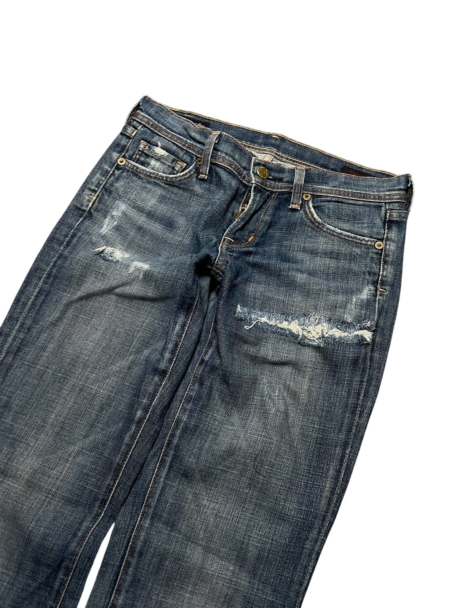 Y2K BOOTCUT WOMEN LOW WAIST JEANS (650)