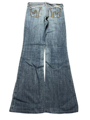 Y2K BOOTCUT WOMEN LOW WAIST JEANS (650)