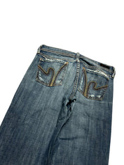 Y2K BOOTCUT WOMEN LOW WAIST JEANS (650)