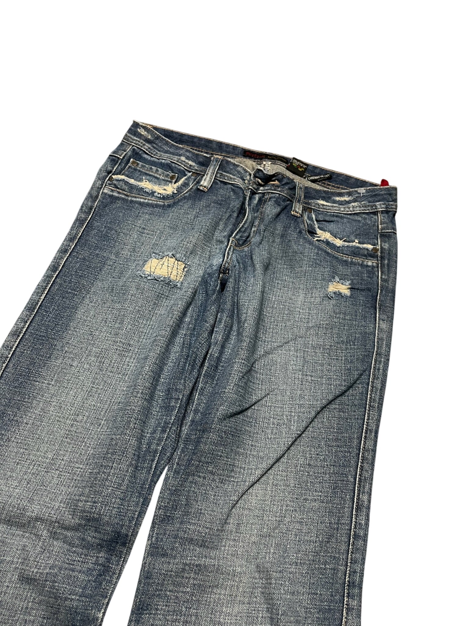 Y2K BOOTCUT WOMEN LOW WAIST JEANS (652)