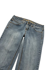 Y2K BOOTCUT WOMEN LOW WAIST JEANS (653)