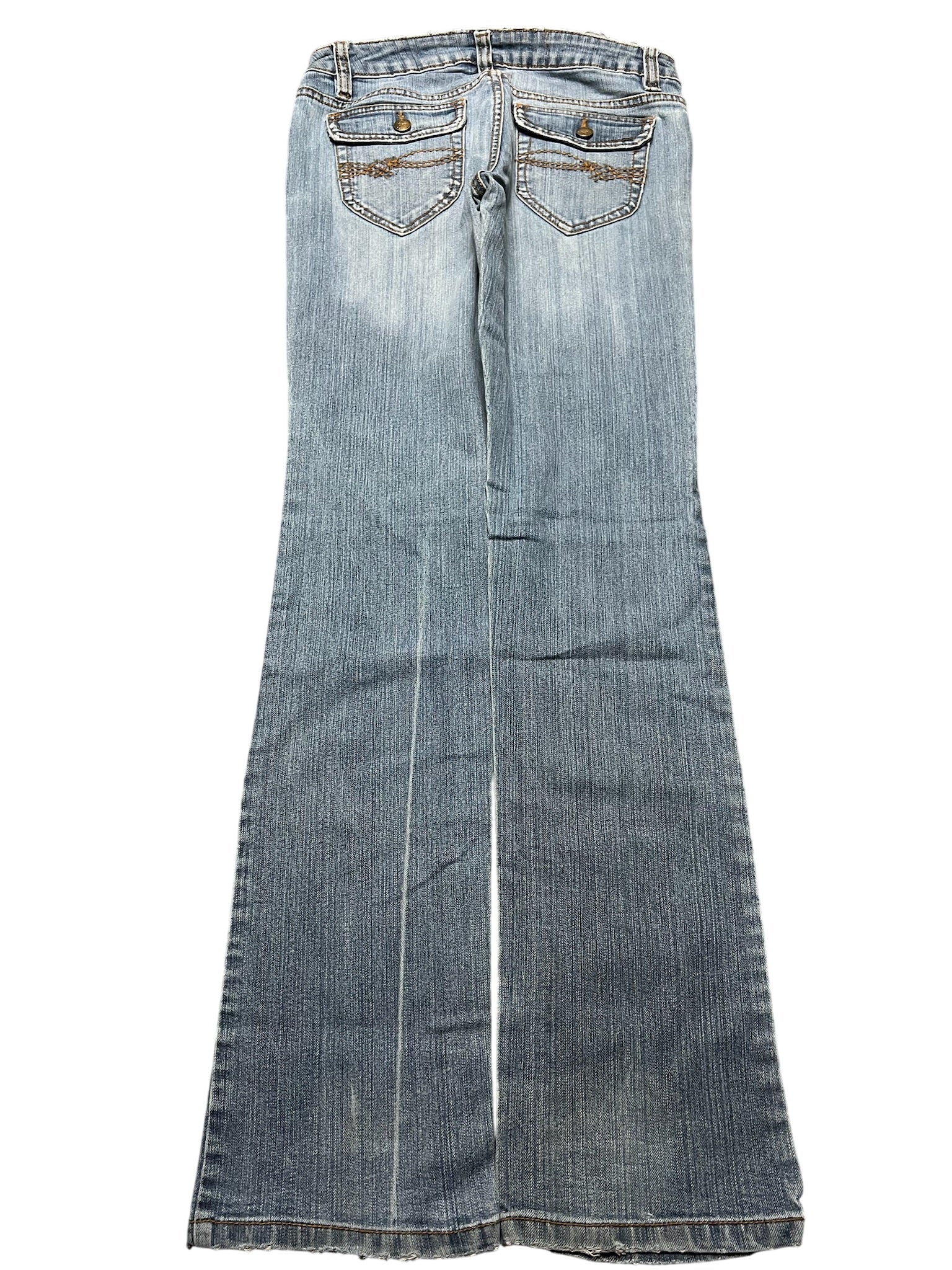 Y2K BOOTCUT WOMEN LOW WAIST JEANS (653)