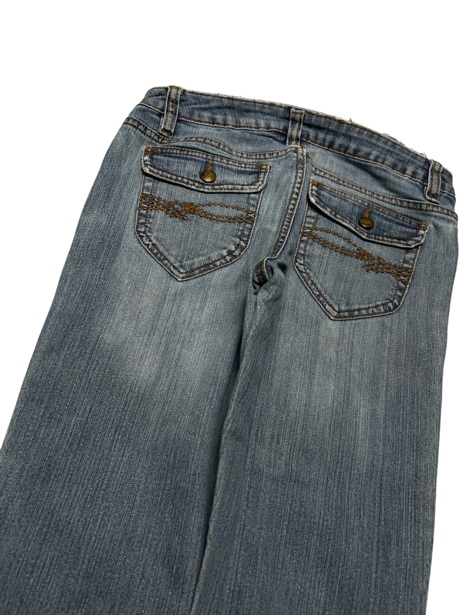 Y2K BOOTCUT WOMEN LOW WAIST JEANS (653)