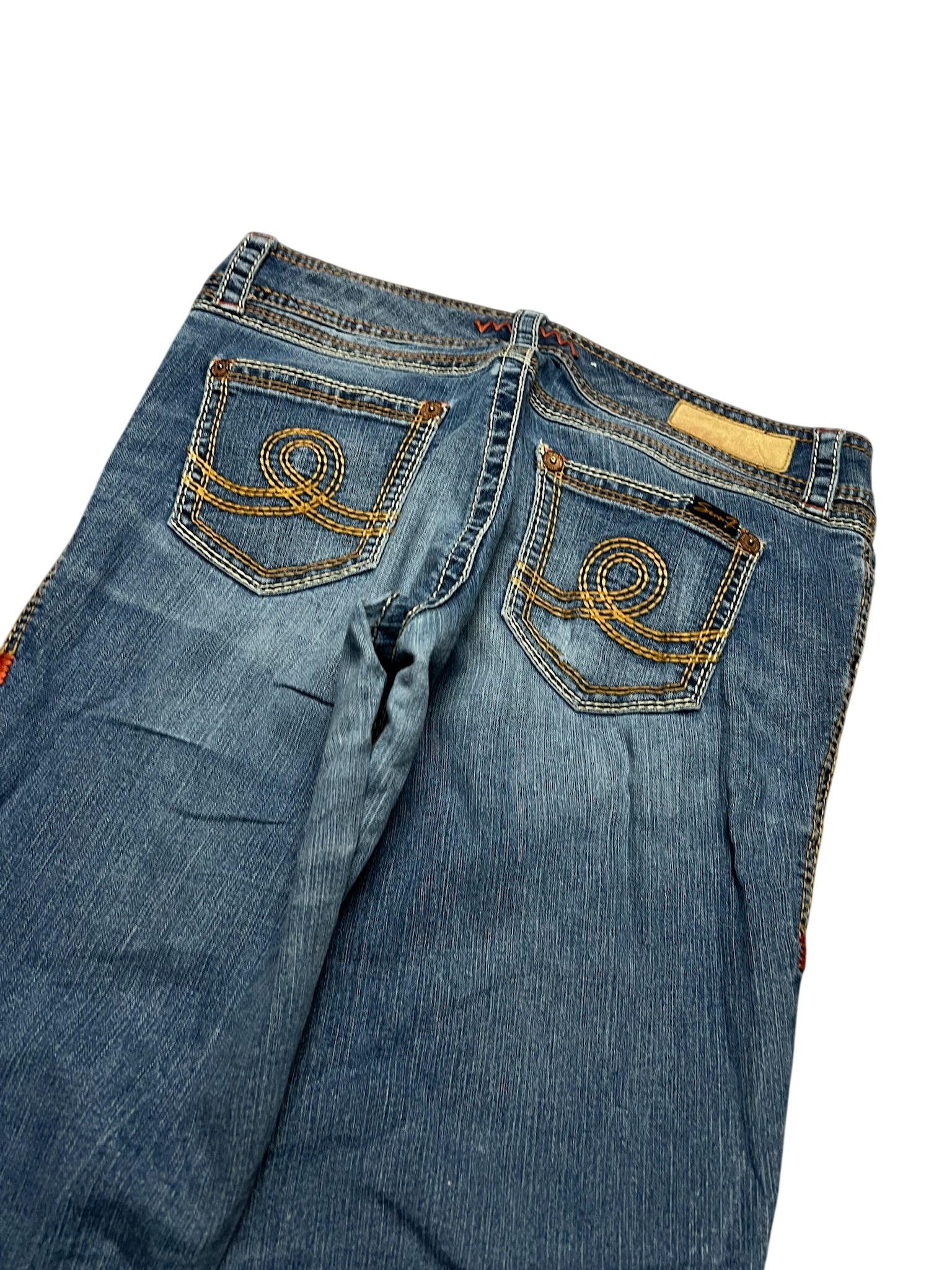 Y2K BOOTCUT WOMEN LOW WAIST JEANS (654)