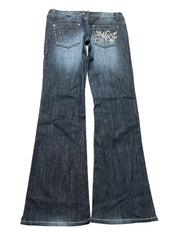 Y2K BOOTCUT WOMEN LOW WAIST JEANS (655)