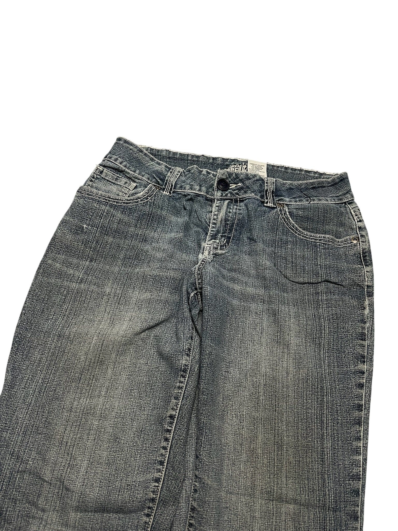 Y2K BOOTCUT WOMEN LOW WAIST JEANS (656)