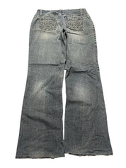 Y2K BOOTCUT WOMEN LOW WAIST JEANS (656)