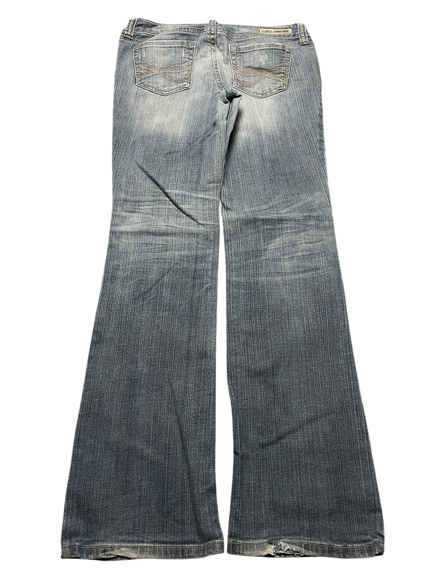 Y2K BOOTCUT WOMEN LOW WAIST JEANS (658)
