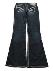 Y2K BOOTCUT WOMEN LOW WAIST JEANS (659)