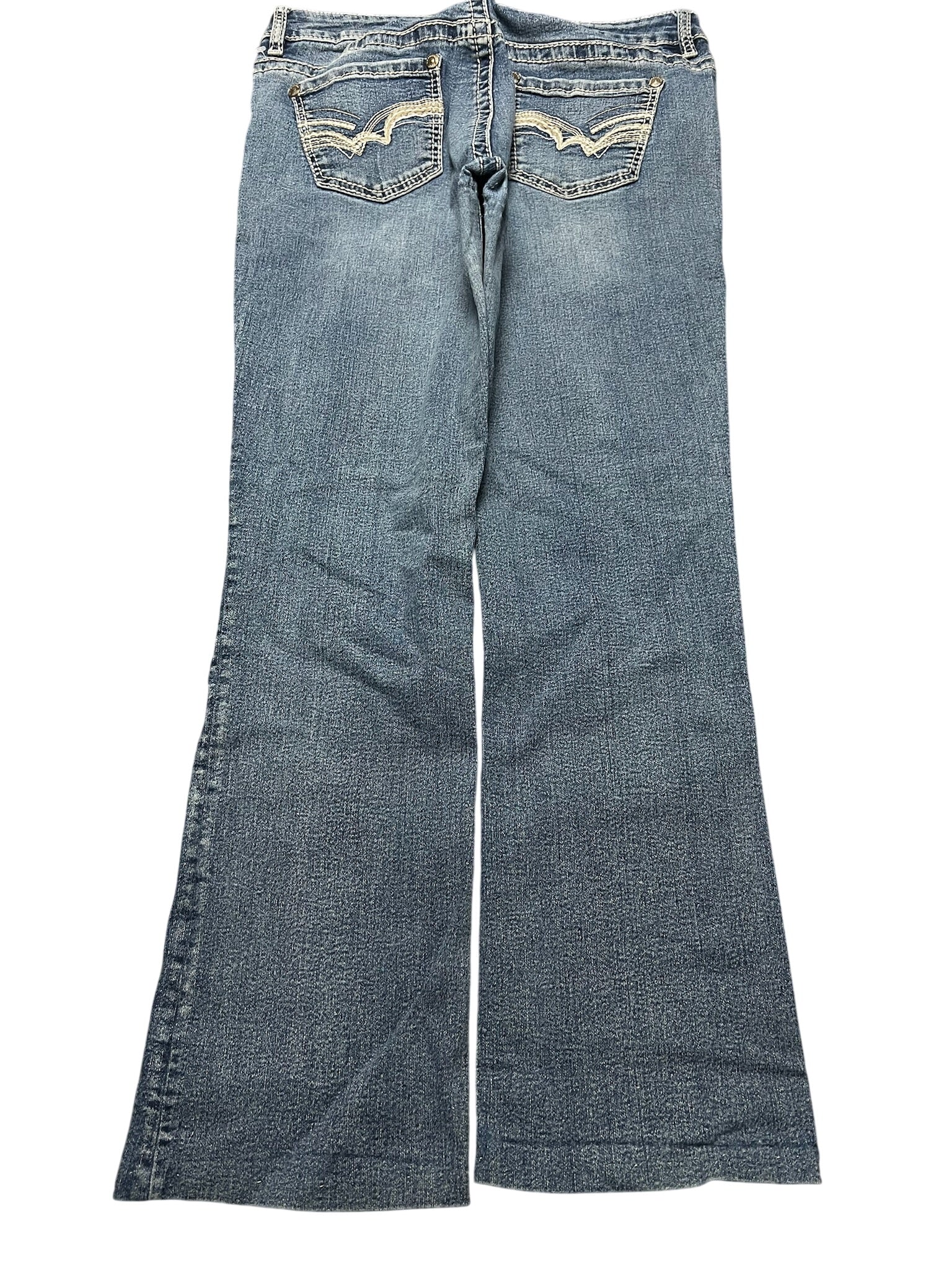 Y2K BOOTCUT WOMEN LOW WAIST JEANS (750)