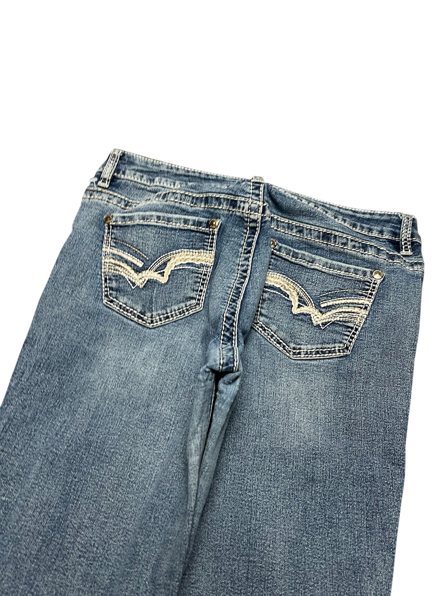 Y2K BOOTCUT WOMEN LOW WAIST JEANS (750)