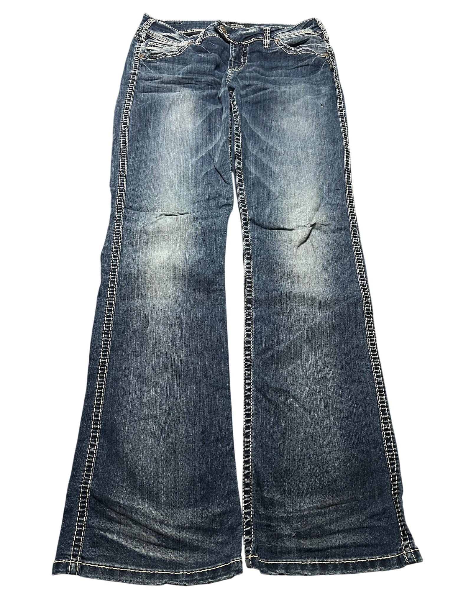Y2K BOOTCUT WOMEN LOW WAIST JEANS (751)