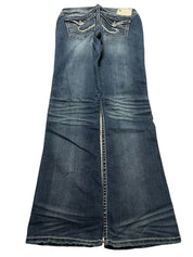 Y2K BOOTCUT WOMEN LOW WAIST JEANS (751)