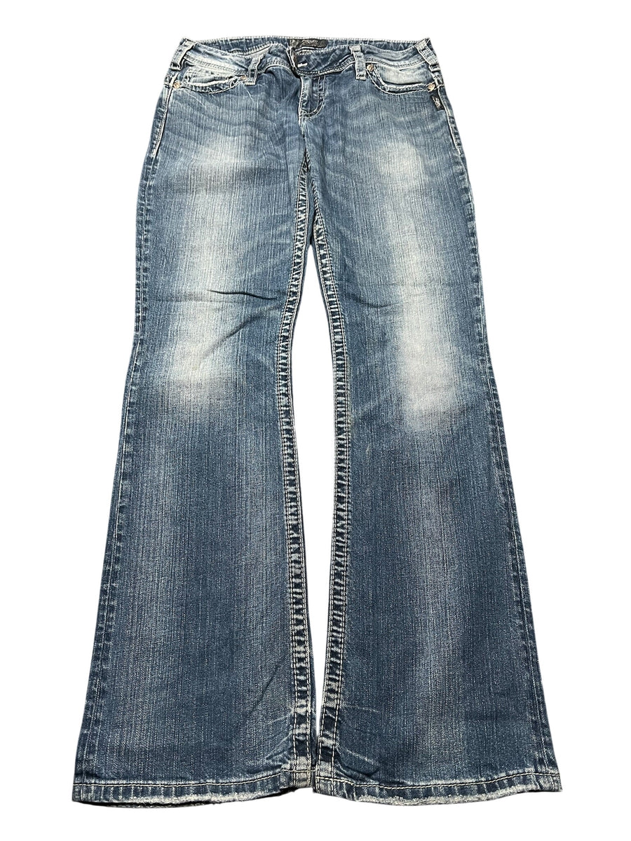 Y2K BOOTCUT WOMEN LOW WAIST JEANS (752)