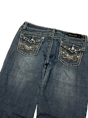 Y2K BOOTCUT WOMEN LOW WAIST JEANS (754)